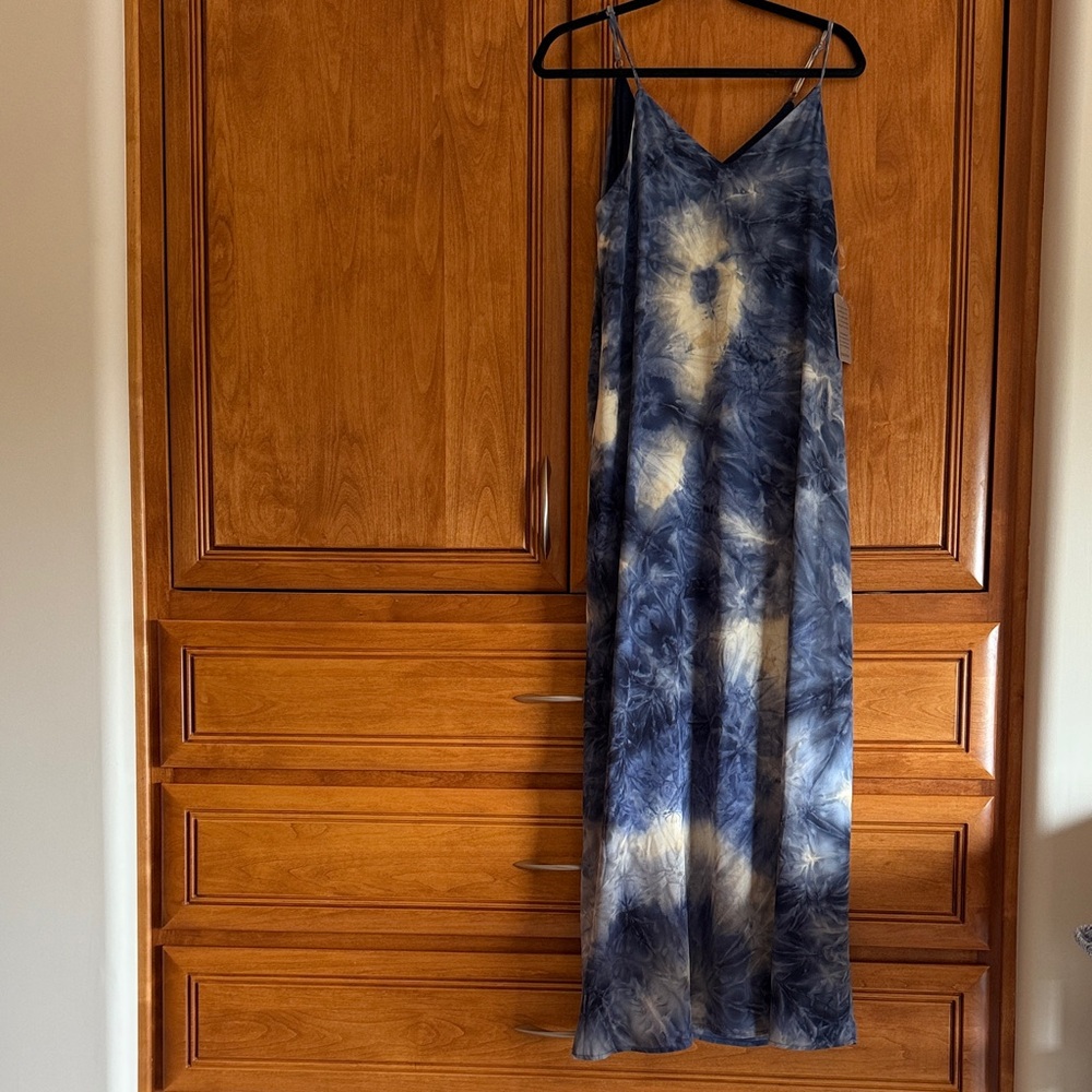 West Kei Navy and Cream Dress